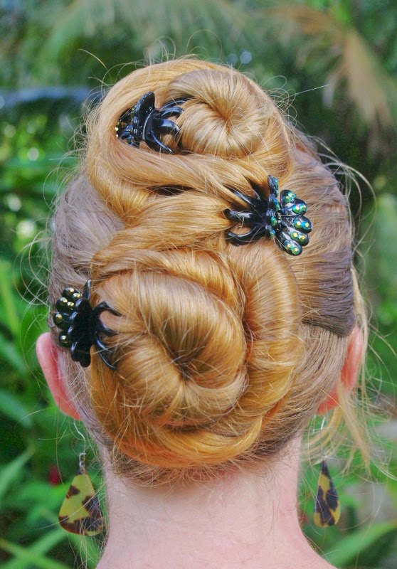 Braids Hairstyles for Super Long Hair Figure 8 Buns